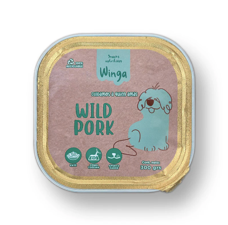 Winga wild pork pate 100% natural