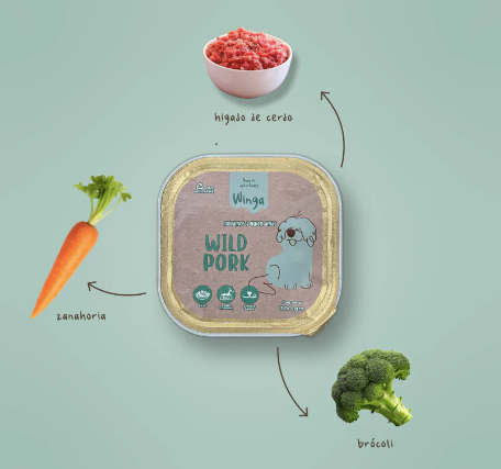 Winga wild pork pate 100% natural