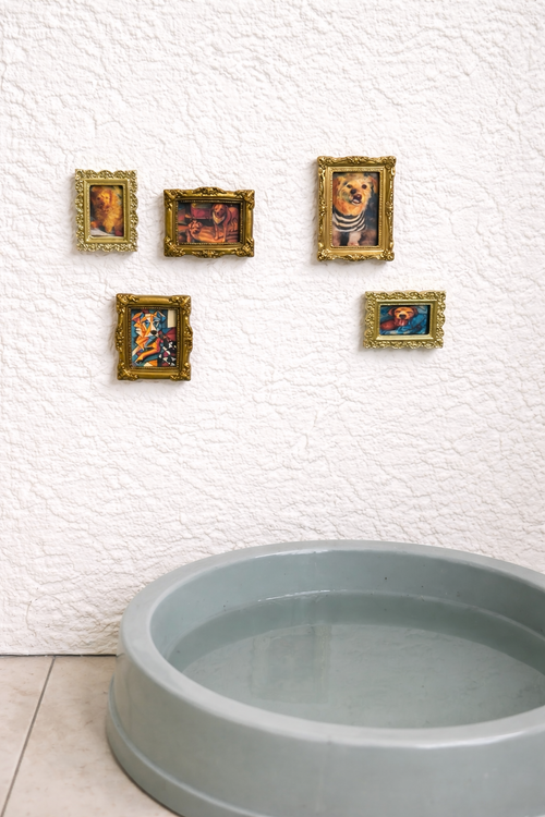 2 Mini Marcos “Galería Perruna” (3x4 cm) – Marcos Decorativos Doglover