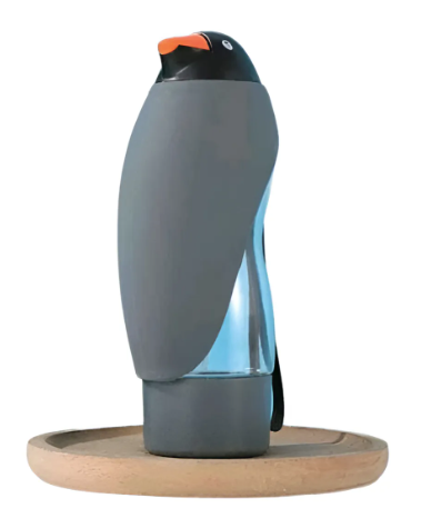 Bebedero Para Mascotas Pingüino Para Perros Gatos Botella